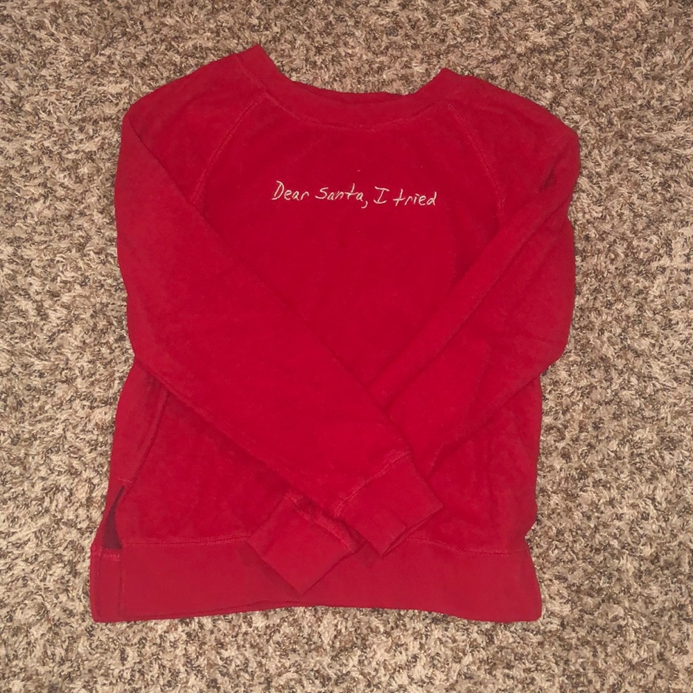 ‘Dear Santa, I’m Tired” night crew shirt